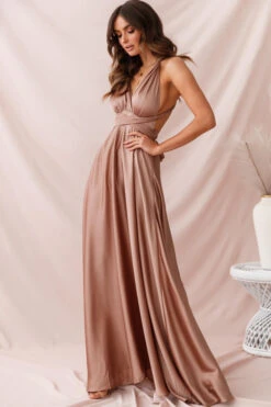 Ariana Multiway Maxi Dress Mocha -Trend Whisper 23688b09 mocha 1