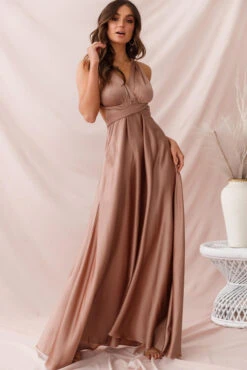 Ariana Multiway Maxi Dress Mocha -Trend Whisper 23688b09 mocha 2