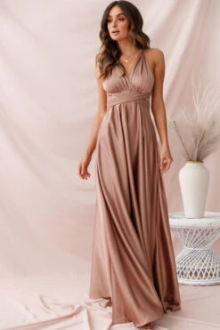 Ariana Multiway Maxi Dress Mocha -Trend Whisper 23688b09 mocha 3