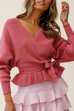 Let Them Eat Cake Triple Ruffle Skirt Blush -Trend Whisper 27129b rose top cm0069d02 blush bottom 190910sl1432 1