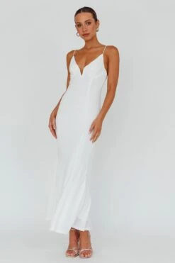 Lake Como Bodycon Maxi Dress White 11 Lake Como Bodycon Maxi Dress White -Trend Whisper 62991B21 20WHITE 6