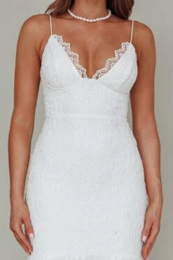 Your Beloved Lace Maxi Dress White -Trend Whisper 64114B 20WHITE 4