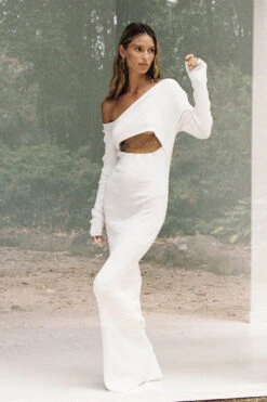 SNDYS Aurora Maxi Dress White -Trend Whisper SLSFD740 20WHITE 4