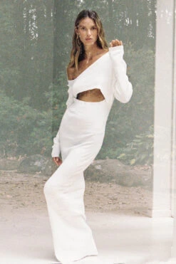 SNDYS Aurora Maxi Dress White -Trend Whisper SLSFD740 20WHITE 5