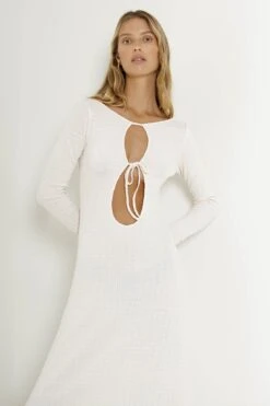 SNDYS Tallulah Maxi Dress White -Trend Whisper SLSFD745 20WHITE 4
