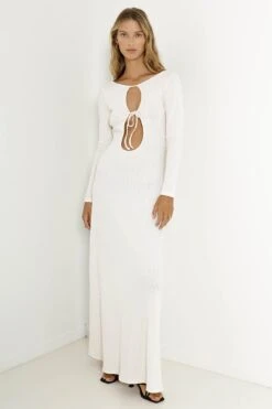 SNDYS Tallulah Maxi Dress White -Trend Whisper SLSFD745 20WHITE 5